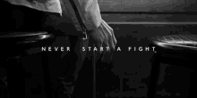 exo never start a fight