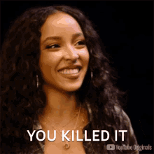 You Killed It Tinashe GIF - You Killed It Tinashe Bear Witness Take Action GIFs
