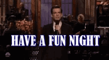 Have A Fun Night Excited GIF - Have A Fun Night Excited Wave GIFs