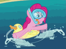 Snorkel GIF - Mlp Swimming My Little Pony GIFs