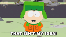 That Isnt My Idea Kyle Broflovski GIF - That Isnt My Idea Kyle Broflovski South Park GIFs