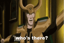 Loki Whos There GIF - Loki Whos There Who Is There GIFs