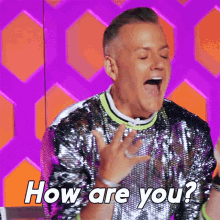 How Are You Ross Mathews GIF - How Are You Ross Mathews Rupauls Drag Race All Stars GIFs