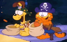 Trick Or Treat GIF - Trickortreat Garfield Odie GIFs