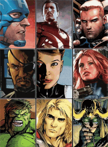 The Avengers GIF - The Avengers Comic Captain America GIFs