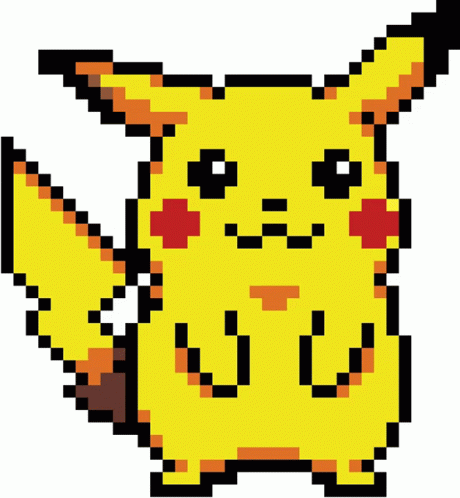 Pikachu Pixel Art GIFs | Tenor