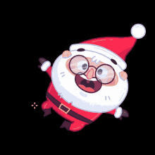 Santa Happy GIF - Santa Happy Flip GIFs