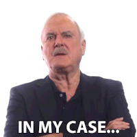 In My Case John Cleese Sticker - In My Case John Cleese Big Think Stickers