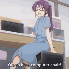 Anime Computer GIF - Anime Computer GIFs