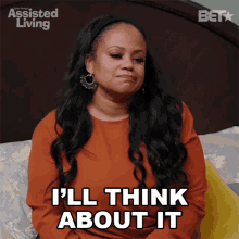 Ill Think About It Leah GIF - Ill Think About It Leah Assisted Living GIFs