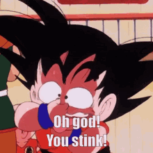 Goku Oh God You Stink World Championship GIF - Goku Oh God You Stink Goku World Championship GIFs