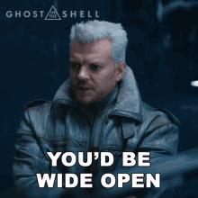 Youd Be Wide Open Pilou Asbæk GIF - Youd Be Wide Open Pilou Asbæk Batou GIFs
