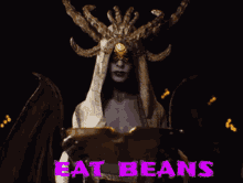 eat beans consume nazralath give