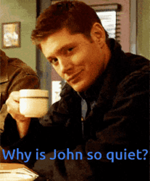 Why Is John So Quiet GIF - Why Is John So Quiet John So Quiet GIFs