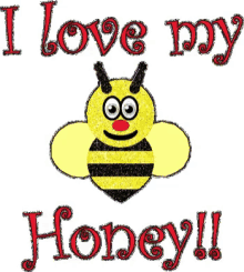 I Love My Honey Bee GIF - I Love My Honey Bee GIFs