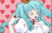 Sparkles Hearts GIF - Sparkles Hearts Hatsune Miku GIFs