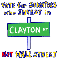 Vote For Senators Georgia Senate Sticker - Vote For Senators Senator Georgia Senate Stickers