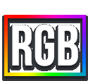 Rgb Rainbow Sticker - Rgb Rainbow Stickers