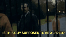 Is This Guy Supposed To Be Alfred Joker Movie GIF - Is This Guy Supposed To Be Alfred Joker Movie Talking GIFs