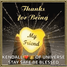 Thanks For Being My Friend Beautiful GIF - Thanks For Being My Friend Beautiful Heart GIFs