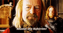 Theoden Muster The Rohirrim GIF - Theoden Muster The Rohirrim Lotr GIFs