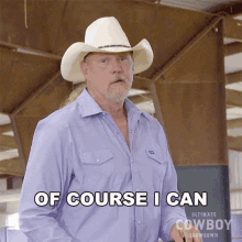 Of Course I Can Trace Adkins GIF - Of Course I Can Trace Adkins Ultimate Cowboy Showdown GIFs