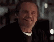 Jack Nicholson The Shining GIF - Jack Nicholson The Shining Nodding GIFs