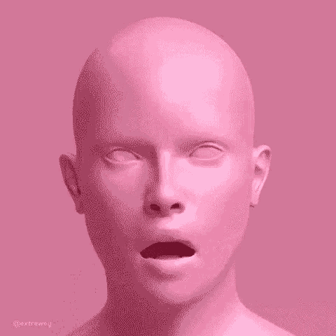 Face Cringe GIF - Face Cringe Pink - Discover &amp; Share GIFs