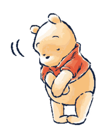 pooh winnie the pooh pooh bear cute thanks