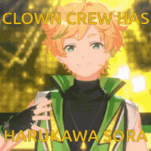 Clown Crew Harukawa Sora GIF - Clown Crew Harukawa Sora Ensemble Stars GIFs