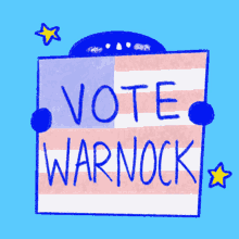 Vote Warnock Run Off GIF - Vote Warnock Run Off Senate Race GIFs