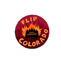 Flip Colorado John Hickenlooper Sticker - Flip Colorado Colorado Co Stickers