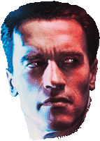 Arnold Schwarzenegger Sticker - Arnold Schwarzenegger Terminator Stickers