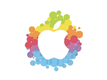 rainbow apple