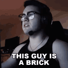 This Guy Is A Brick Dripboolin GIF - This Guy Is A Brick Dripboolin Built Like A Brick GIFs