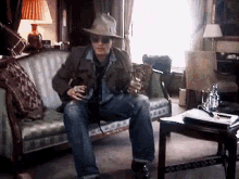 johnny depp jumping lifes too short happy
