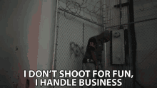 I Dont Shoot For Fun I Handle Business My Chain GIF - I Dont Shoot For Fun I Handle Business My Chain Im Not A Trigger Happy GIFs
