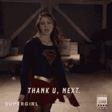 Super Girl Thank You GIF - Super Girl Thank You Next GIFs