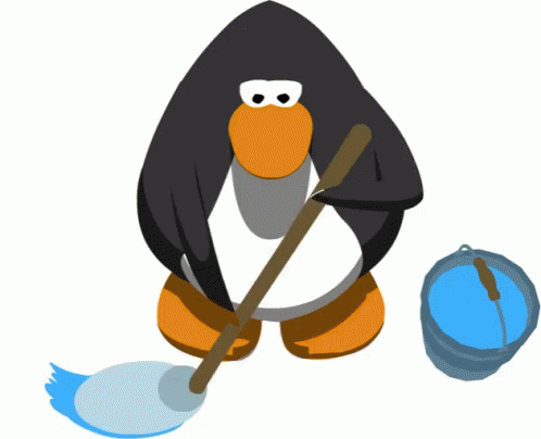 Club Penguin! (Disney rep) Disscussion Club-penguin-cleaning