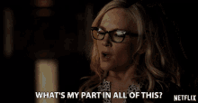 Whats My Part In All Of This Linda Martin GIF - Whats My Part In All Of This Linda Martin Rachel Harris GIFs