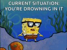 Drowning Spongebob GIF - Drowning Spongebob GIFs
