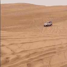 suzuki car sand desert jump