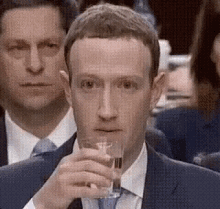 Zuck Zuckerberg GIF - Zuck Zuckerberg Drink GIFs