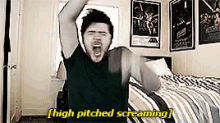 Olan Rogers Youtuber GIF - Olan Rogers Youtuber High Pitched Screaming GIFs