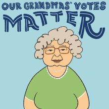 Our Grandmas Votes Matter Asian GIF - Our Grandmas Votes Matter Asian Black GIFs