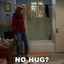 No Hug Bonnie GIF - No Hug Bonnie Allison Janney GIFs