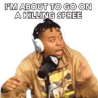 Im About To Go On A Killing Spree Ybn Cordae Sticker - Im About To Go On A Killing Spree Ybn Cordae Cordae Stickers
