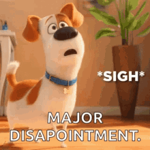 dogs sad major disappointment disappointed sigh