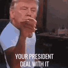 Donald Trump Deal With It GIF - Donald Trump Deal With It President GIFs
