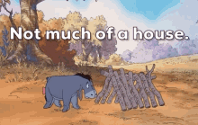 Eeyore Not Much Of A House GIF - Eeyore Not Much Of A House Depressed GIFs